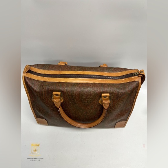 Etro vintage paisley weekender bag - Picture 2 of 16